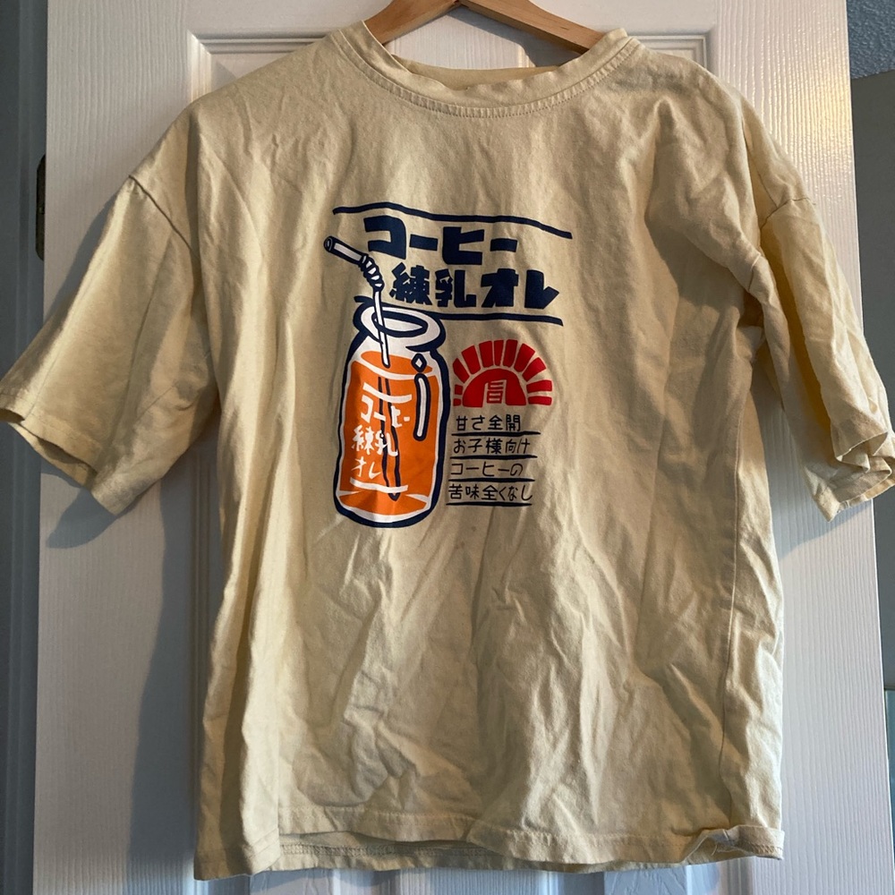 Japanese oversized tee